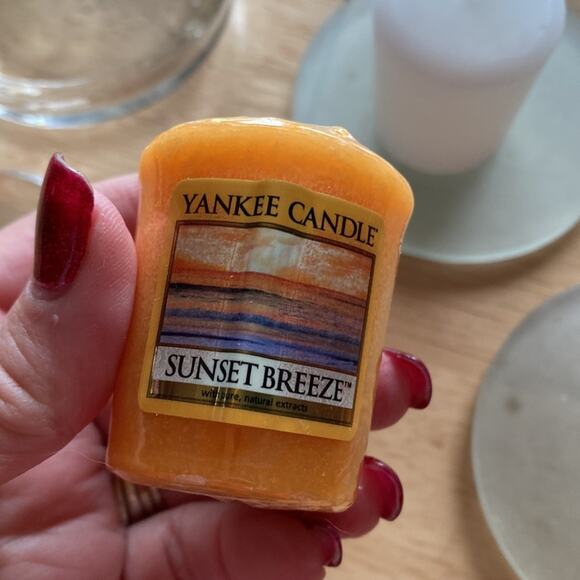 Set of candles and holders - Picture 2 of 6